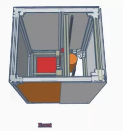 SLA 3D printer Model and prototype 3D print model