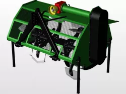 Spading machine