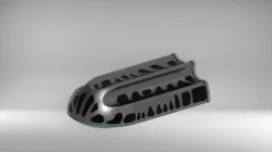 Supply Container and Supply Hovercraft