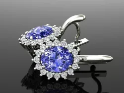 tier 01 earrings 3D print model