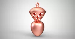 Tornado Necklace 3D print model