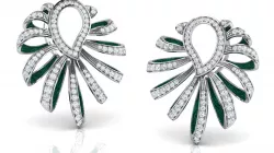 Tri Color Flower Earring 3D print model