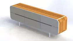 tv console , console
