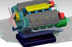 V8 Engine Assembly