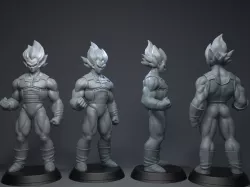 Vegeta 3D print model