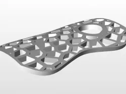 Voronoi model for 3D printing