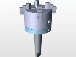 3 Morse Taper Tailstock Mounted 80mm Tapping Chuck