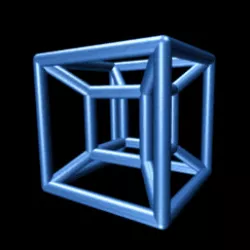 4D cube (Teseract)
