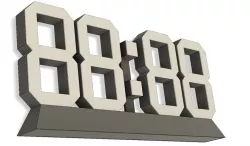 7 segment clock