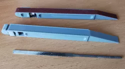Abrasive paper holder