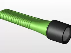 AccuLux Helmet Flashlight with mount