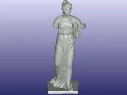 Agrippina Sculpture (Roman Statue 3D Scan)
