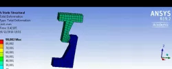 ansys static structural simulation