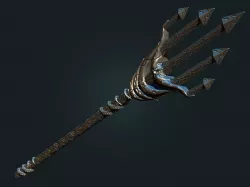 Aquaman Trident Cosplay STL files - Costume Weapons 3D Printing 3D print model
