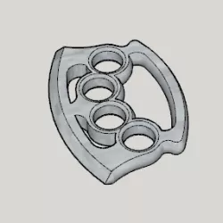 Ax Blade Knuckle Duster