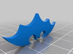 Batman Logo 3D