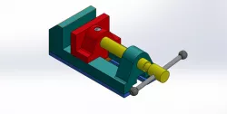 Bench Vice - SolidWorks