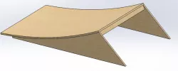 Bike ramp, simple