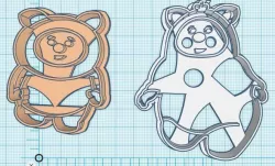 Billy and Bam Bam Cookie Cutter Set 3D print model