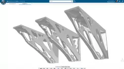 Bracket topology optimization 6