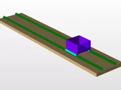 catia v5 railway assembly and animation