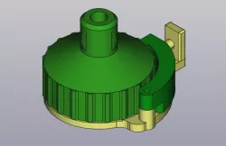 Coil break for Creasing Matrix (3D Print)