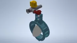 DAMPER-BORBOLETA-DN30''-150LBS