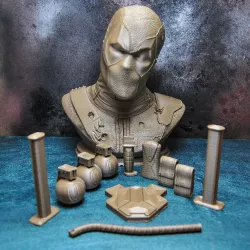 DEADPOOL BUST  3D print model