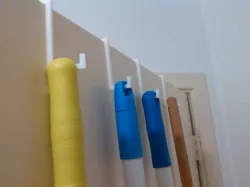 Door hook (for brooms,clothes,...)