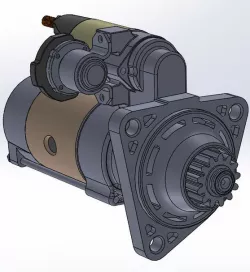 Doosan electric starter