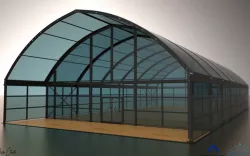 Double Arch Curve Roof Marquee