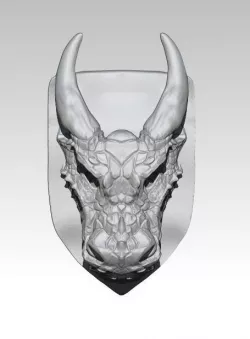Dragon logo 3D print model