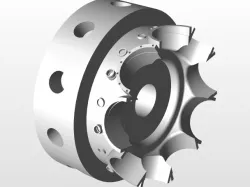 F4U-PW R-2800 Engine Rear Part of block