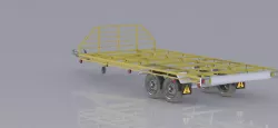flatbed trailer