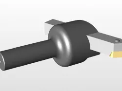 Flycutter using SEKT1204 Carbide Insert