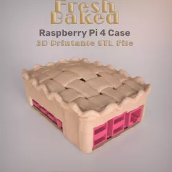 Fresh Baked Raspberry Pi4 Case
