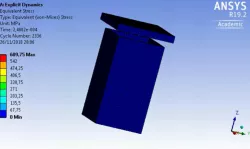 glass ansys explicit dynamic