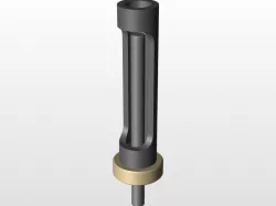 Height/Length Setter for Repetitive Lathe Operations