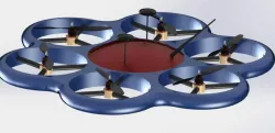 Hexacopter drone