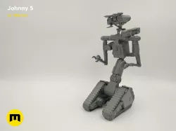 Johnny 5 3D print model