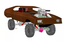 Mad Max Fury Road Magnum Opus RC Crawler