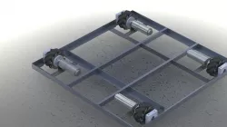 Manual Robot Robocon 2018 Mecanum Wheel Base