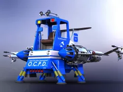 O.C.P.D  polic cruiser
