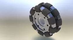 Omni Wheel 4 Inch Metal Plate