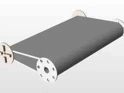 OPEN FLAT BELT