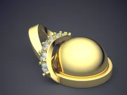 Pendant CAD-4871 3D print model