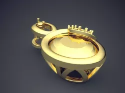 Pendant CAD-5549 3D print model