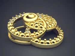 Pendant CAD-5567 3D print model