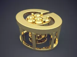 Pendant CAD-5595 3D print model