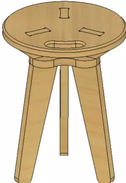 Plywood stool 18mm